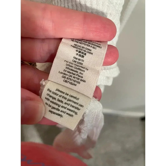 We The Free Kai Thermal Henley Top in White - Picture 12 of 12